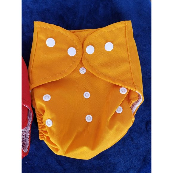 Qianquhui Baby Cloth Diapers Adjustable Size Washable Reusable for Girls and Boy - Picture 7 of 8